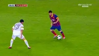 Messi - FC Barcelona VS Santos - 2013-08-20