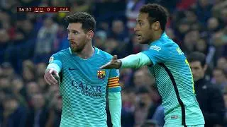 Messi - Atlético de Madrid VS FC Barcelona - 2017-02-01