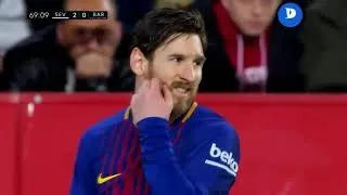 Messi - Sevilla FC VS FC Barcelona - 2018-03-31