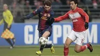 Messi - Spartak Moscow VS FC Barcelona - 2012-11-20