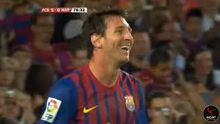 Messi - FC Barcelona VS Napoli - 2011-08-22
