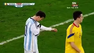 Messi - Romania VS Argentina - 2014-03-05