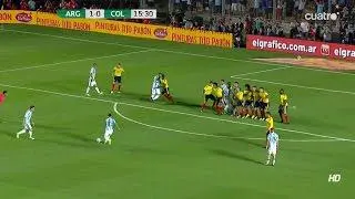 Messi - Argentina VS Colombia - 2016-11-15