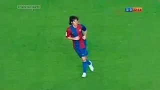 Messi - FC Barcelona VS CA Osasuna - 2006-09-09