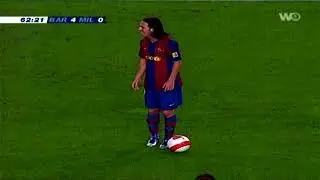 Messi - FC Barcelona VS Internazionale - 2007-08-29