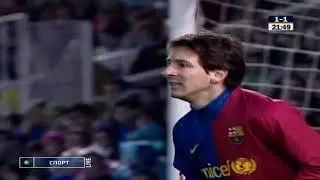 Messi - Racing de Santander VS FC Barcelona - 2009-02-01