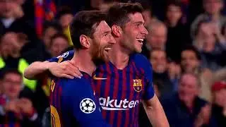 Messi - FC Barcelona VS Manchester United - 2019-04-16