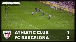 Messi - Athletic Club VS FC Barcelona - 2006-09-30