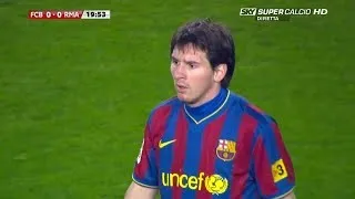 Messi - FC Barcelona VS Real Madrid CF - 2009-11-29