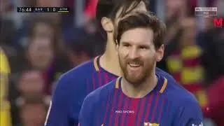 Messi - FC Barcelona VS Atlético de Madrid - 2018-03-04