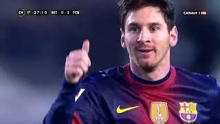 Messi - Real Betis VS FC Barcelona - 2012-12-09