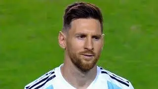 Messi - Argentina VS Haiti - 2018-05-29