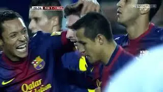Messi - FC Barcelona VS Málaga CF - 2013-01-16