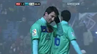 Messi - CA Osasuna VS FC Barcelona - 2012-01-12