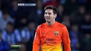 Messi - Real Sociedad VS FC Barcelona - 2013-01-19