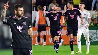 Messi - Los Angeles Galaxy VS Inter Miami CF - 2024-02-25
