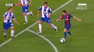 Messi - FC Barcelona VS RCD Espanyol - 2007-06-09