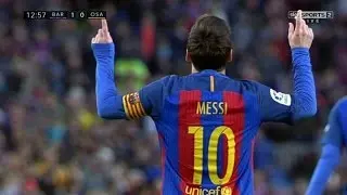 Messi - FC Barcelona VS CA Osasuna - 2017-04-26
