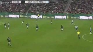 Messi - Germany VS Argentina - 2010-03-03