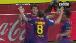 Messi - Sevilla FC VS FC Barcelona - 2012-03-17