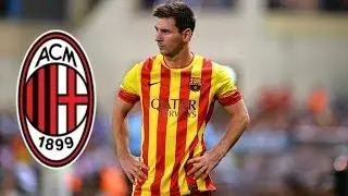 Messi - AC Milan VS FC Barcelona - 2013-10-22