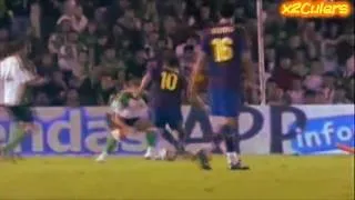 Messi - Racing de Santander VS FC Barcelona - 2009-09-22
