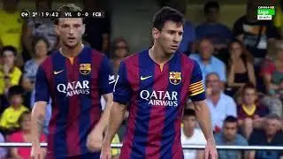 Messi - Villarreal CF VS FC Barcelona - 2014-08-31
