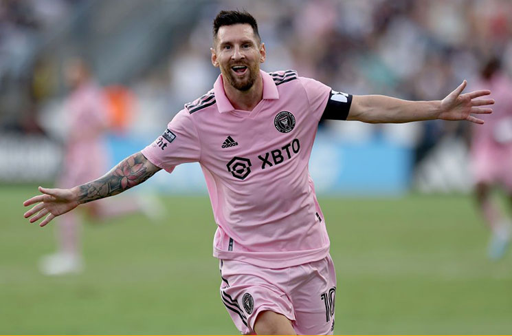Messi con el inter Miami - 2025